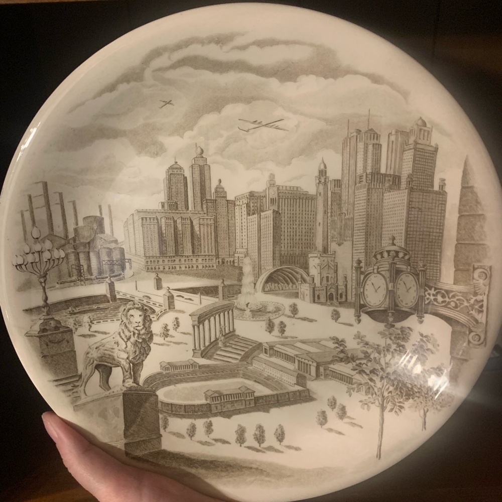 Chicago Plate For Marshall Field and Company